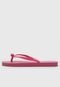 Chinelo Dumond Aplique Rosa - Marca Dumond