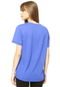 Camiseta Líquido Multicrepe Azul - Marca Liquido