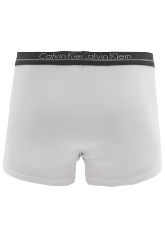 Cueca Calvin Klein Underwear Boxer Logo Branca