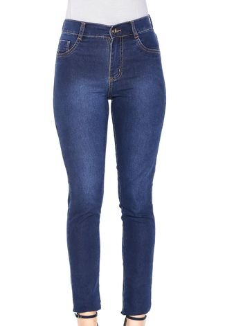 Calça Jeans Sawary Skinny Comfort Azul