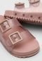 Chinelo Birken Luelua Infantil Fivelas Rosa - Marca Luelua