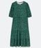 Vestido de malha  midi com marias curve e plus size Verde - Marca Ashua