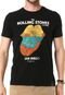 Camiseta Ellus The Rolling Stones Preta - Marca Ellus