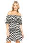 Vestido Nolita Curto Chevron Preto - Marca Nolita