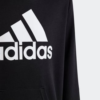 Adidas Moletom Capuz Algodão Big Logo Essentials