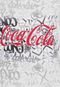 Camiseta Coca-Cola Jeans Grafitti Branca - Marca Coca-Cola Jeans