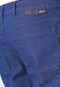 Bermuda Jeans Hurley Slim Pespontos Azul - Marca Hurley