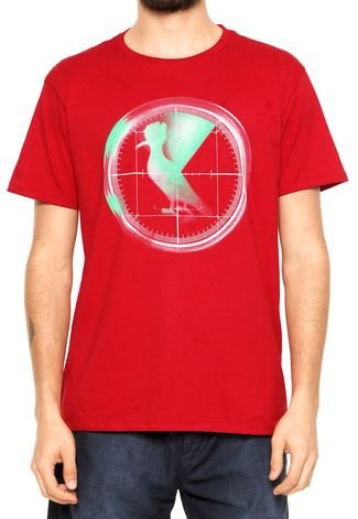 Camiseta Reserva Pica Pau Radar Vermelha