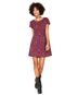 Vestido Triton Curto Estampado Roxo - Marca Triton