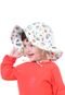 Chapéu Infantil de proteção solar FPU 50  Ecoeplay Dumbo Branco - Marca Ecoeplay