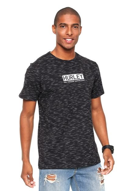 Camiseta Hurley Box Preta - Marca Hurley