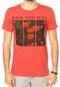 Camiseta FiveBlu Rock And Roll Coral - Marca FiveBlu