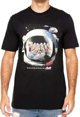 Camiseta ...Lost Astronaut Preta