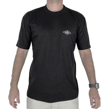 Camiseta Reef Básica Estampada 03 SM24 Masculina Preto - Marca Reef