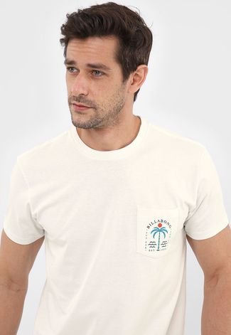 Camiseta Billabong Schooner Off-White