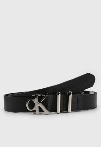 Cinto Calvin Klein Logo Preto