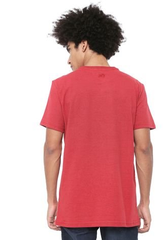 Camiseta Ecko Estampada Vermelha