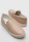 Slip On Loucos e Santos Croco Bege - Marca Loucos e Santos