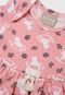 Vestido Milon Infantil Cavalinho Rosa - Marca Milon