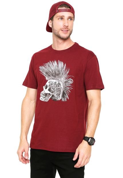 Camiseta Blunt Punk Note Dead Vinho - Marca Blunt