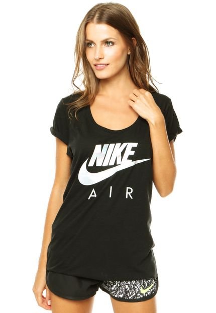 Camiseta Nike SportswearAir Clouds Preta - Marca Nike Sportswear