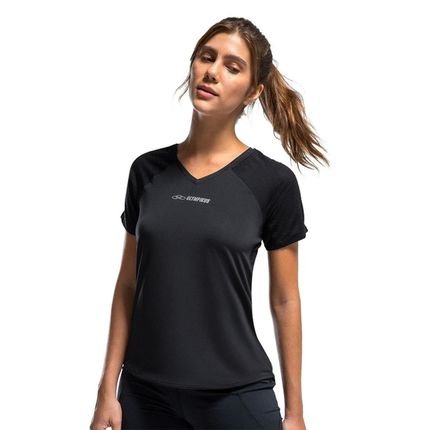 Camiseta Olympikus Feminina T-Shirt Dry Ultra IWSR23601 Preto G - Marca Olympikus