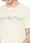 Camiseta John John Lettering Amarela - Marca John John