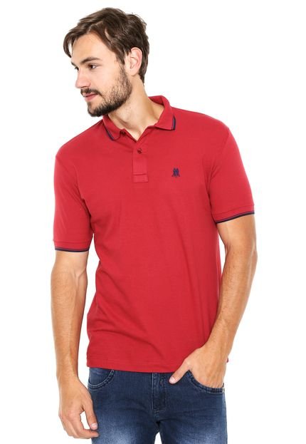 Camisa Polo Polo Wear Slim Vermelha - Marca Polo Wear