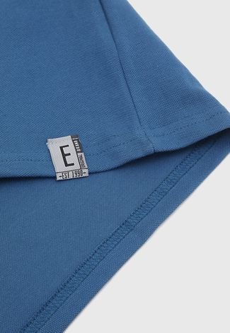 Camiseta Elian Infantil Gola V Azul