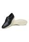 Sapato Casual Preto Em Couro   Cinto 51541 - Marca Madok