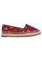 Alpargata Santa Lolla  Jacquard Ancora Vermelho - Marca Santa Lolla