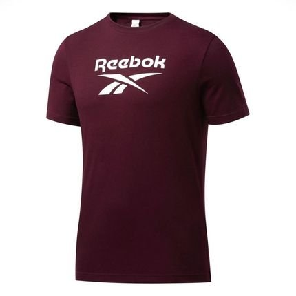 Camiseta Reebok Cl F Vector Bordo Masculino Bordô - Marca Reebok