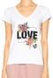 Camiseta Disparate Love Branca - Marca Disparate