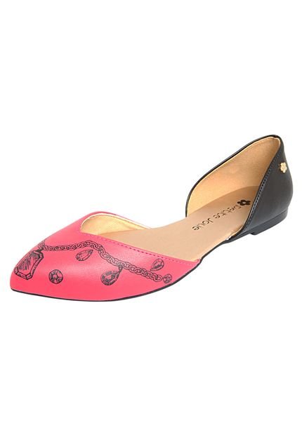 Sapatilha Petite Jolie Flat Oil Rosa - Marca Petite Jolie