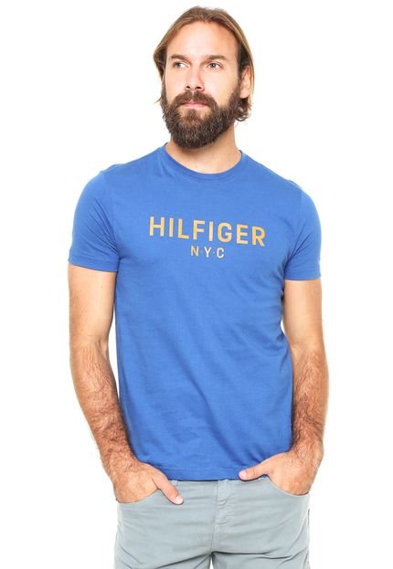 Camiseta Tommy Hilfiger NYC Azul - Marca Tommy Hilfiger