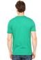 Camiseta Aleatory Bordado Verde/Azul - Marca Aleatory