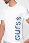 Camiseta Logo Vertical Guess - Marca Guess