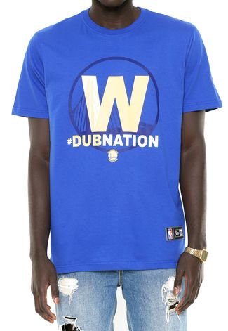 Camiseta New Era Playoffs NBA Azul