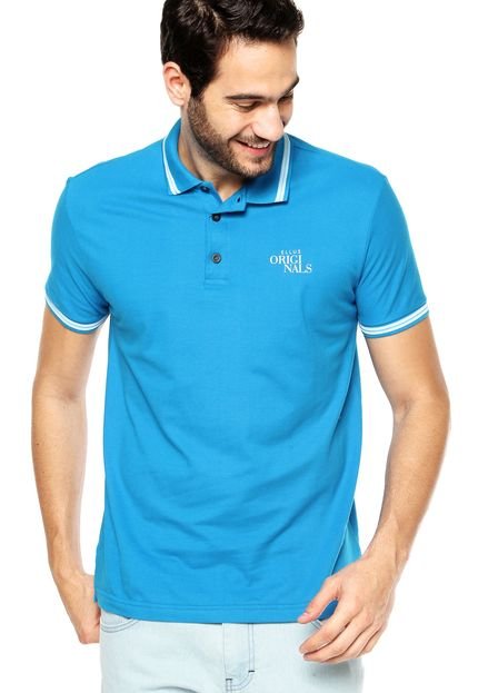 Camisa Polo Ellus Originals Classic Azul - Marca Ellus