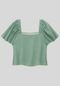 Blusa Plus Size em Viscose com Decote Quadrado - Marca Lunender