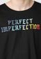Camiseta FiveBlu Perfect Imperfection Preta - Marca FiveBlu