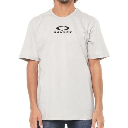 Camiseta Oakley Bark New Cinza Claro - Marca Oakley