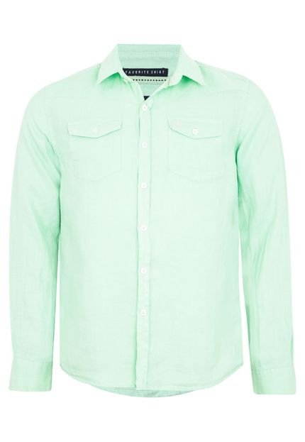Camisa Mandi Pockets Verde - Marca Mandi