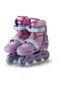 Patins In Line Ajust Rosa-30-33 - Marca Zippy Toys