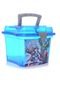 Caixa Avengers Plasútil Mini Box Azul - Marca Plasutil