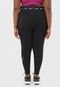 Legging Nike Sportswear W Nsw Club Hw Swsh Plus Preta - Marca Nike Sportswear