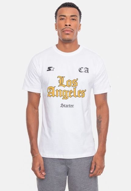 Camiseta Starter Estampada CA Branca - Marca STARTER