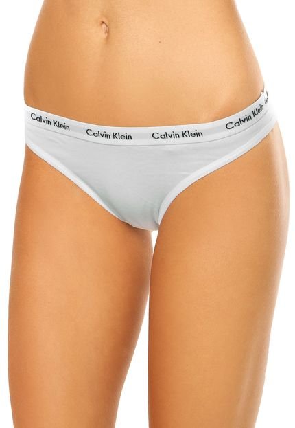Calcinha Calvin Klein Underwear Tanga Branca - Marca Calvin Klein Underwear