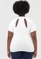 Blusa Plus Size COSTA RICA Suplex Light Branca - Marca COSTA RICA