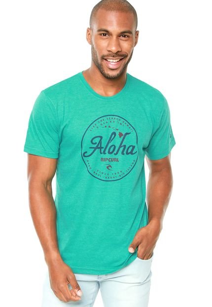 Camiseta Rip Curl Aloha Verde - Marca Rip Curl
